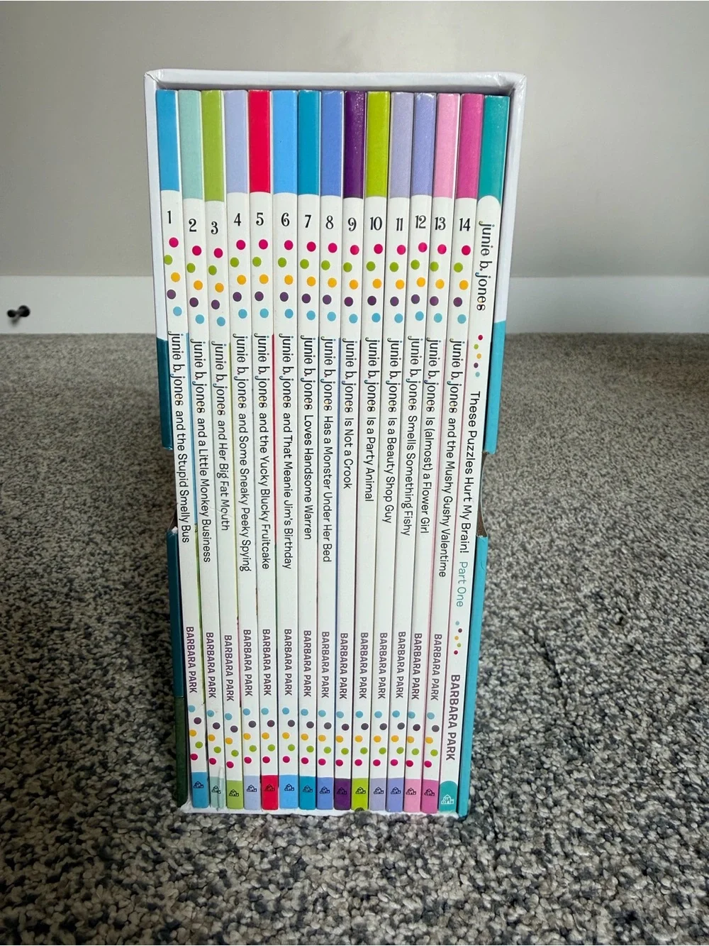Junie b. Jones by Barbara Park Collection 1 Kids Book Set - books 1-14